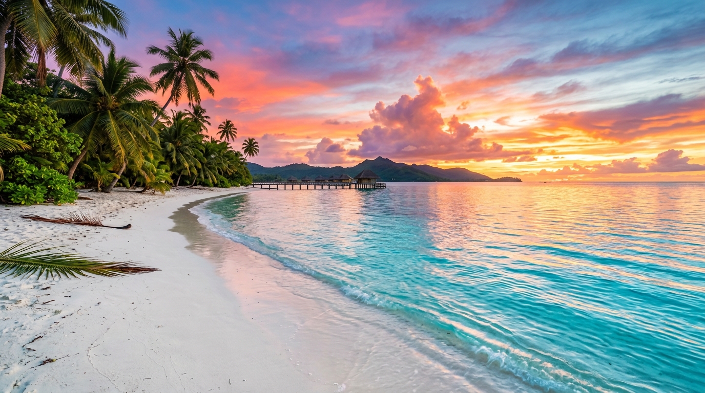 Beautiful Beach Sunset